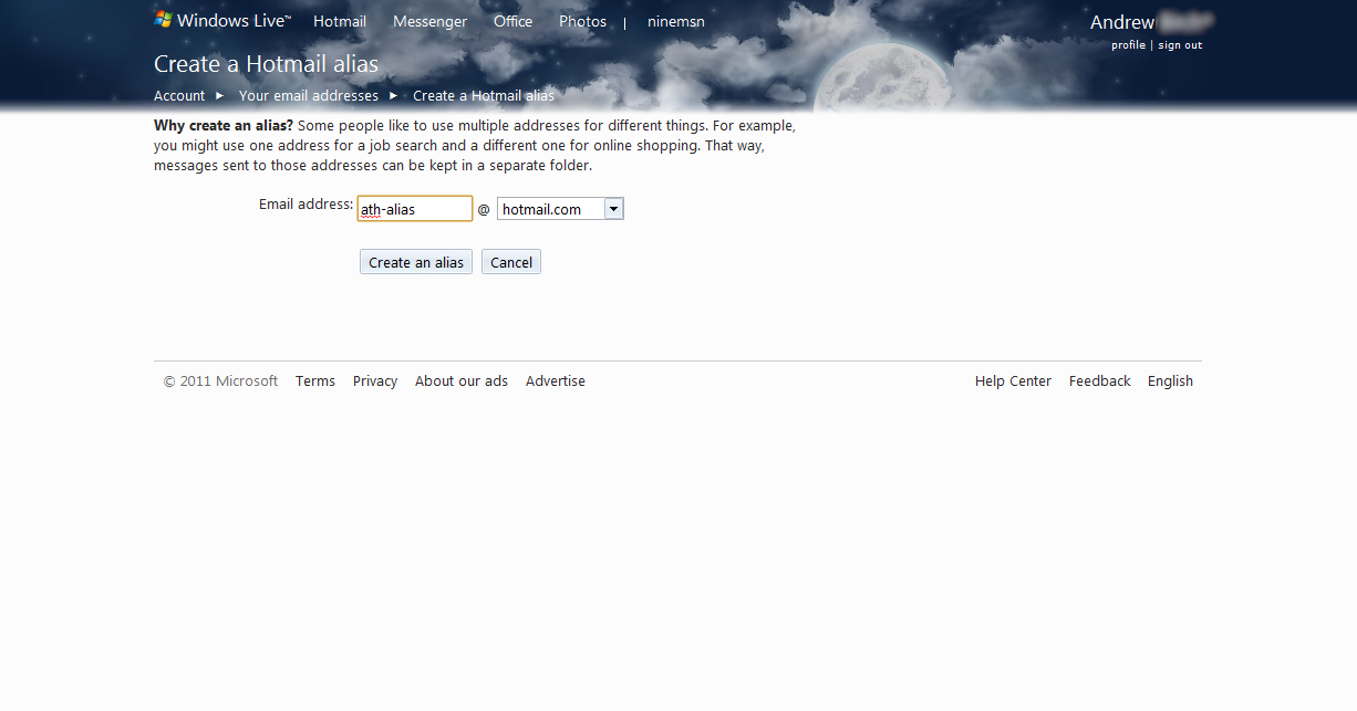 Email Alias 2