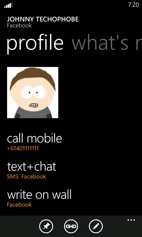 Contact Card