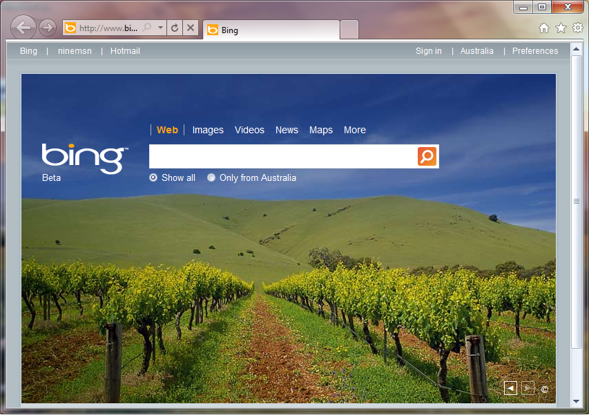 Internet Explorer 9