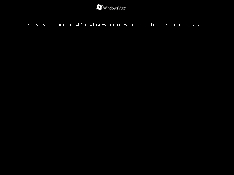 Windows Vista Setup - Windows Installing