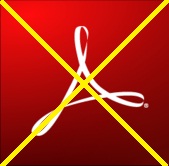 No Adobe Reader