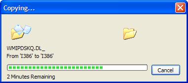 Slipstreaming - Copying Files