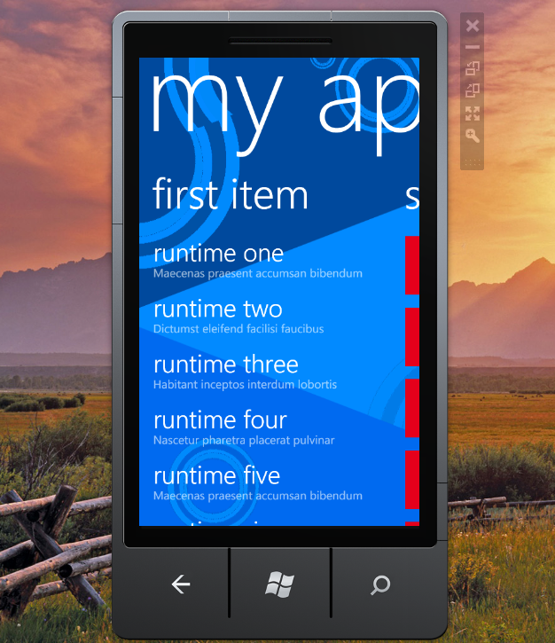 Windows Phone Emulator