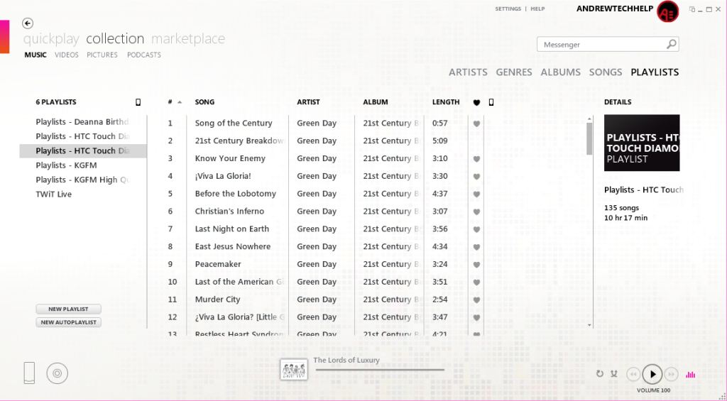 Collection: Music - Playlists