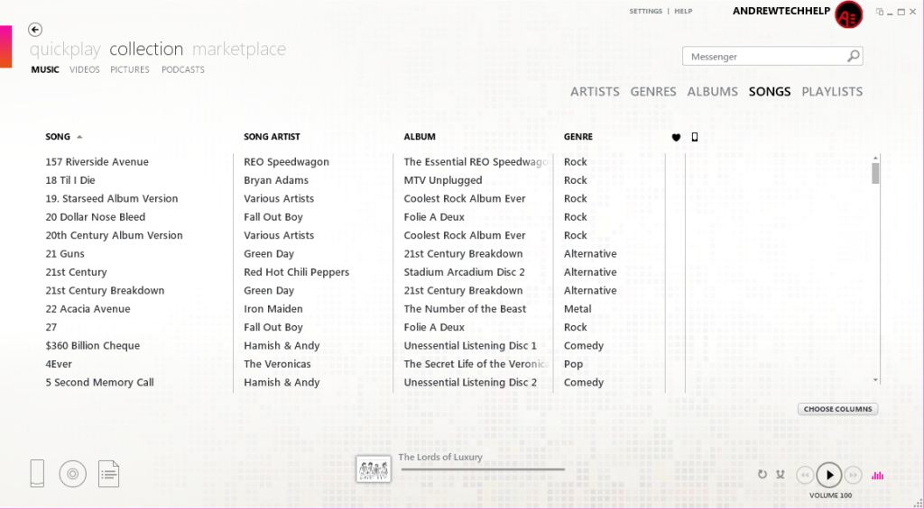 Collection: Music - Songs