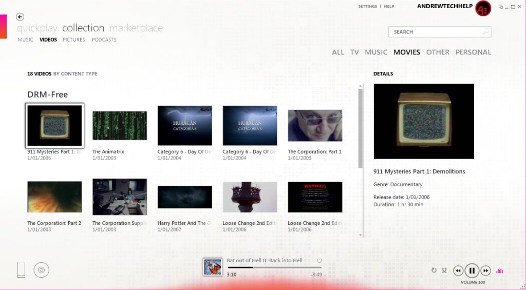 Collection: Videos-Movies